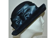 Elegant damhatt i ull